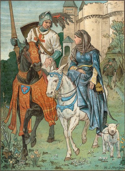 Una and the Red Cross Knight by Walter Jenks Morgan